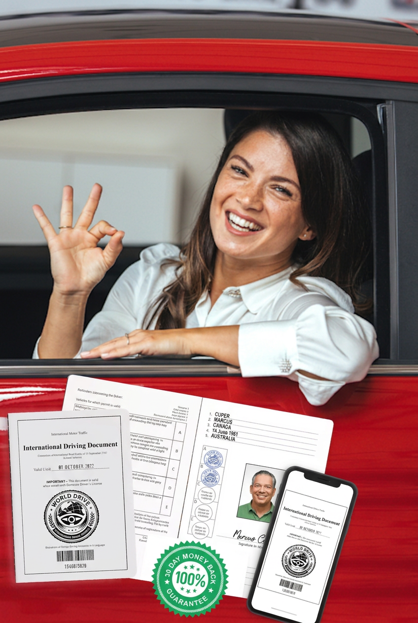IDP booklet, card and digital permit